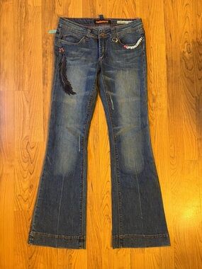 Iconic Dollhouse “Caspian” Jeans‎ WITH Butterfly and Feather!